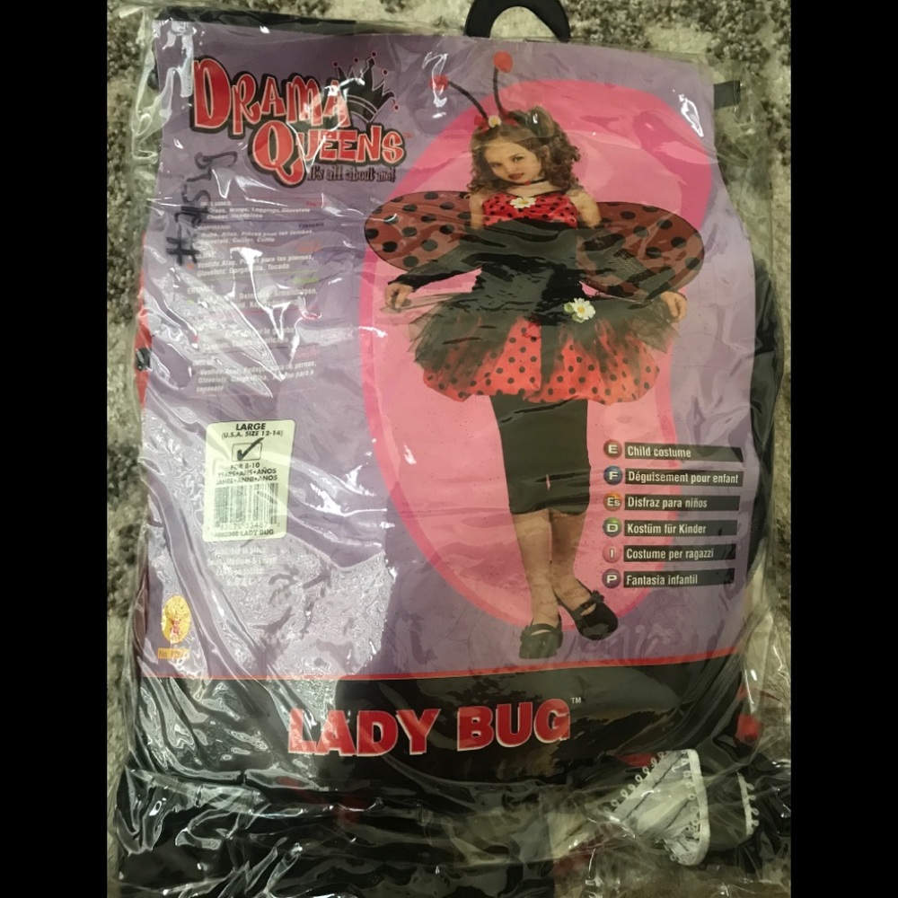 Halloween Lady Bug Costume